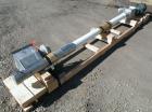 Used- Prab Flexible Screw Conveyor. 4-3/8