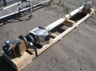 Used Prab Flexible Screw Conveyor. 4-3/8