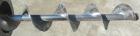 Used Screw Conveyor, Carbon Steel. Approximately 4 1/2