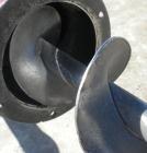 Used Screw Conveyor, Carbon Steel. Approximately 4 1/2