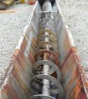 Used Stainless Steel Ribbon Type Screw Conveyor