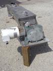 Used Conveying Engineering Screw Conveyor, 304 Stainless Steel. 9'' Diameter x 60'' long x 5'' pitch screw, 10'' wide x 10'' deep trough with a 2 piece cover. 8'' End bottom outlet. Driven by a 1 hp,...