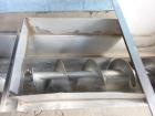 Used Screw Conveyor, Stainless Steel. 12