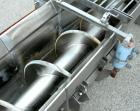 USED: Screw Conveyor, 304 stainless steel, horizontal. 14