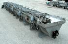 USED: Screw Conveyor, 304 stainless steel, horizontal. 14