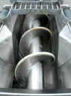 USED: Screw Conveyor, 304 stainless steel, horizontal. 14