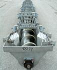 USED: Screw Conveyor, 304 stainless steel, horizontal. 14