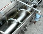 USED: Screw Conveyor, 304 stainless steel, horizontal. 14