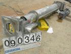 Used Screw Conveyor, 316 stainless steel, vertical section.9