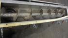 Used Dalex Screw Conveyor, 304 Stainless Steel, Horizontal. 9