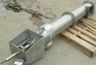 Used USED: Dalex Screw Conveyor, 304 stainless steel.9
