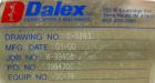 Used USED: Dalex Screw Conveyor, 304 stainless steel.9