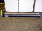 Used Nord-Sen Metal Industries Screw Conveyor, Stainless Steel. Approximate 12
