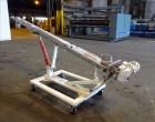 Used S. Howes Screw Conveyor, Model 4SC10, 304 Stainless steel.