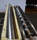 Used S. Howes Screw Conveyor, Model 4SC10, 304 Stainless steel.