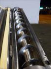 Used S. Howes Screw Conveyor, Model 4SC10, 304 Stainless steel.