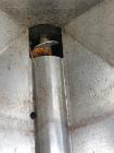 Used S. Howes Inclined Screw Conveyor, Model 6SC20, Stainless Steel. Approximate 6