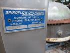 Used- Spiroflow Stainless Steel Flexible Screw Conveyor, Model 412B19. Approximate 3