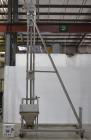 Used- SpiroFlow Aeroflow Aero Mechanical Conveyor, 316 Stainless Steel. Approximate 3