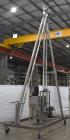 Used SpiroFlow Aeroflow Aero Mechanical Conveyor, 316 Stainless Steel. Approximate 3
