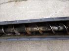 Used Thomas Conveyor Company Screw Conveyor, 304 Stainless Steel, Horizontal.
