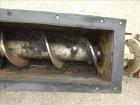 Used Thomas Conveyor Company Screw Conveyor, 304 Stainless Steel, Horizontal.