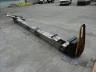 Used Thomas Conveyor Company Screw Conveyor, 304 Stainless Steel, Horizontal.