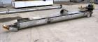 Used Thomas Conveyor Company Screw Conveyor, 304 Stainless Steel, Horizontal.