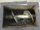 Used Thomas Conveyor Company Screw Conveyor, 304 Stainless Steel, Horizontal.