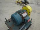 Used Thomas Conveyor Company Screw Conveyor, 304 Stainless Steel, Horizontal.