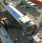 Used Thomas Conveyor Screw Conveyor, 316 Stainless Steel, Horizontal. 8