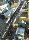 Used Thomas Conveyor Screw Conveyor, 316 Stainless Steel, Horizontal. 8