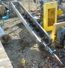 Used Thomas Conveyor Screw Conveyor, 316 Stainless Steel, Horizontal. 8
