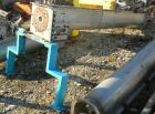 Used Thomas Conveyor Screw Conveyor, 316 Stainless Steel, Horizontal. 8