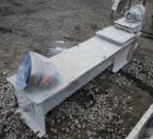 Used- Stainless Steel Screw Conveyor