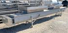 Used- Screw Conveyor, Stainless Steel.