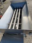 Used- Screw Conveyor, Stainless Steel.