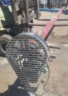 Used- Screw Conveyor with Explosion proof motor and carbon steel hopper. Includes 4" diameter x 14'6" long screw, carbon ste...