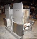 Used Vanmark Potato Feeder Consisting of (2) feeders, each equipped with (2) approximate 3 1/2