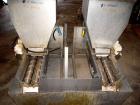Used Vanmark Potato Feeder Consisting of (2) feeders, each equipped with (2) approximate 3 1/2