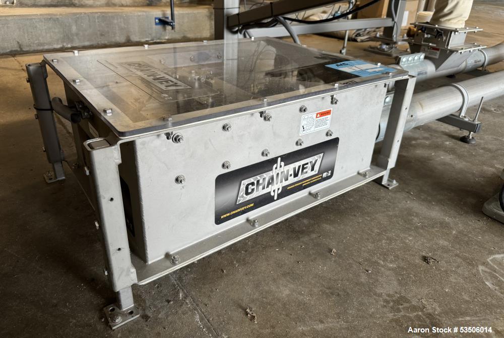 Modern Process Equipment Chain-Vey 4" Tubular Drag Conveyor