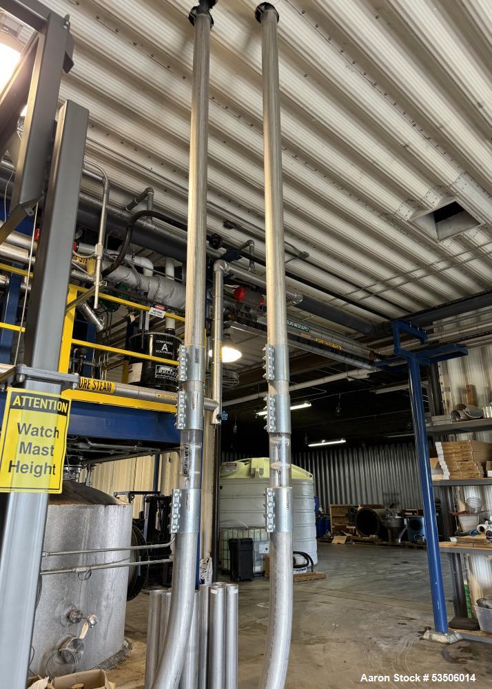 Modern Process Equipment Chain-Vey 4" Tubular Drag Conveyor