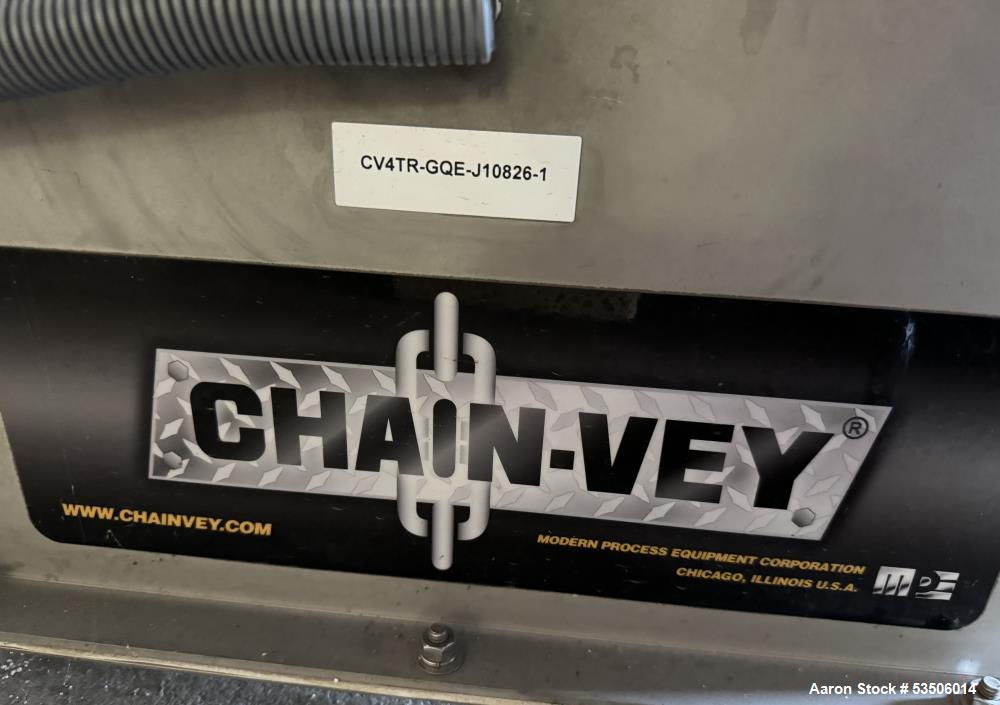 Modern Process Equipment Chain-Vey 4" Tubular Drag Conveyor