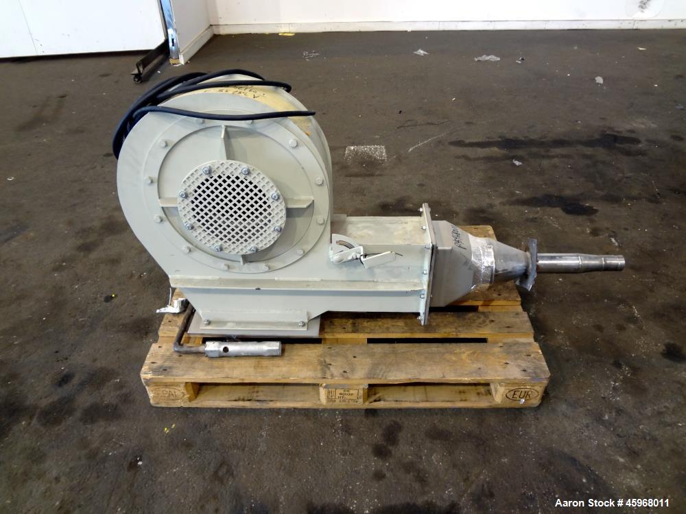 Used Jost Spiral Cooling Conveyor, Type WUF 600/1200, 304 Stainless Steel