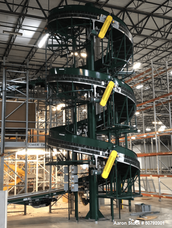 Used Transnorm Spiral Incline Conveyor