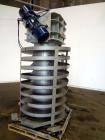 Used Jost Spiral Cooling Conveyor, Type WUF 600/1200, 304 Stainless Steel