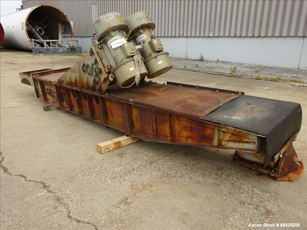 Used Viratory Conveyor, Carbon Steel.