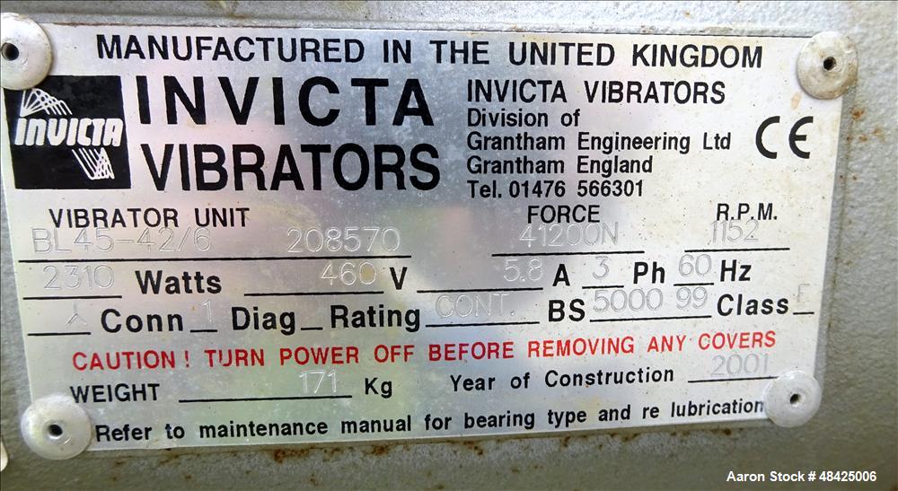Used Viratory Conveyor, Carbon Steel.