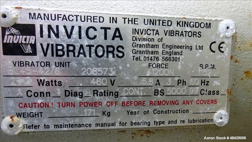 Used Viratory Conveyor, Carbon Steel.