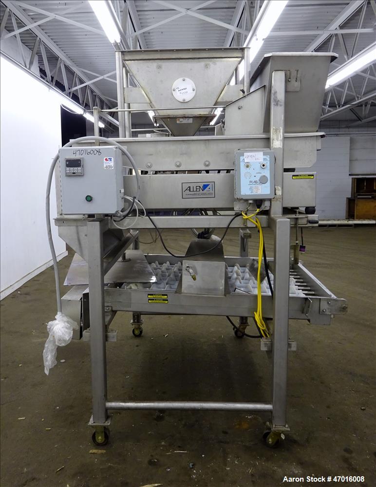 Used Allen Vibratory Conveyor, Model 70540-1.